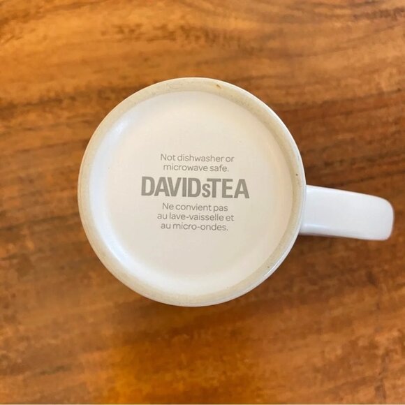 David’s Tea Retired Golden Pinecone Perfect Mug 12oz - Picture 4 of 13